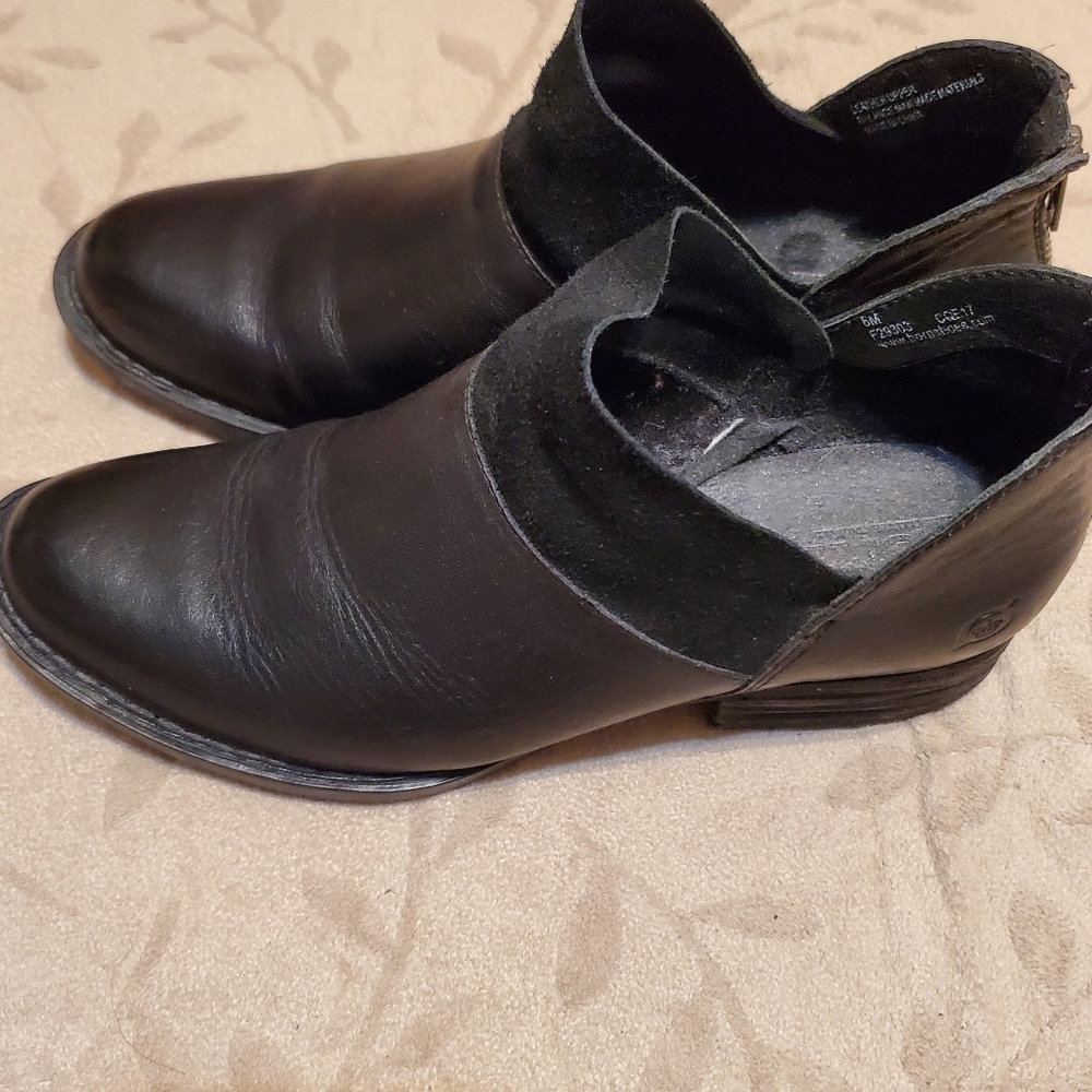 Born Karava Leather Ankle Boot